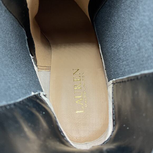 NEW Lauren Ralph Lauren Women’s Marianna Chelsea Boots Black Size 5.5B - Picture 6 of 10